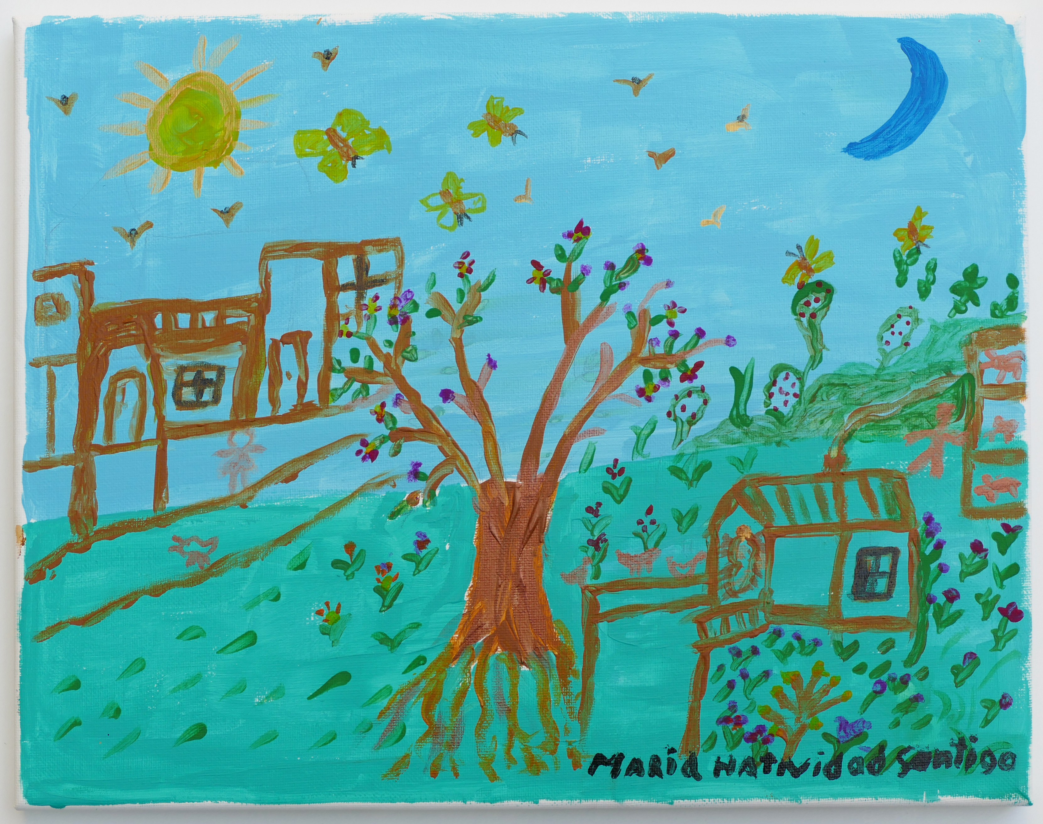 Maria Santiago painting Maria Santiago painting